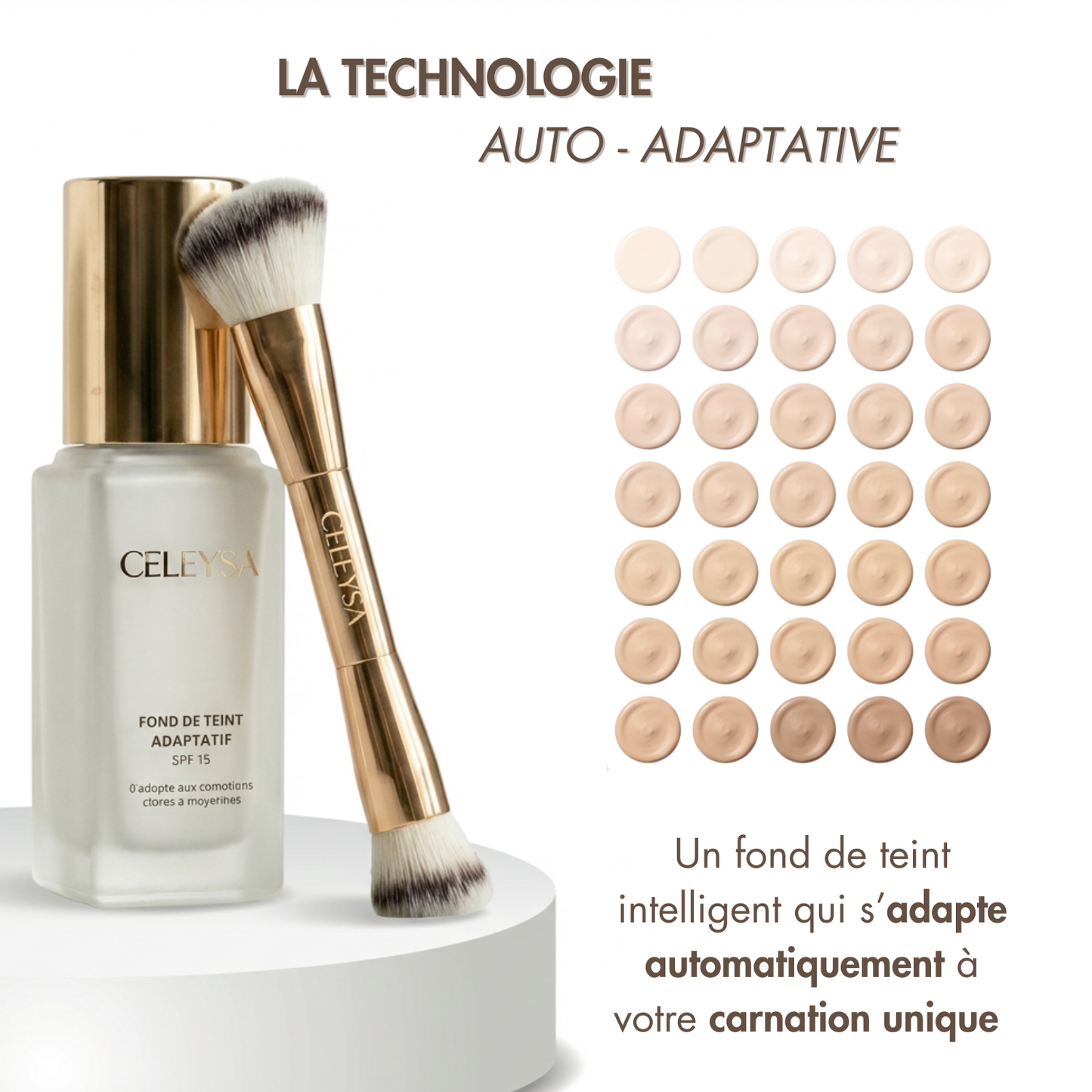 Fond de teint Auto Adaptatif 30ml